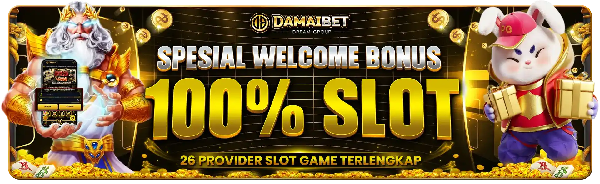 BONUS KHUSUS SLOT 100%