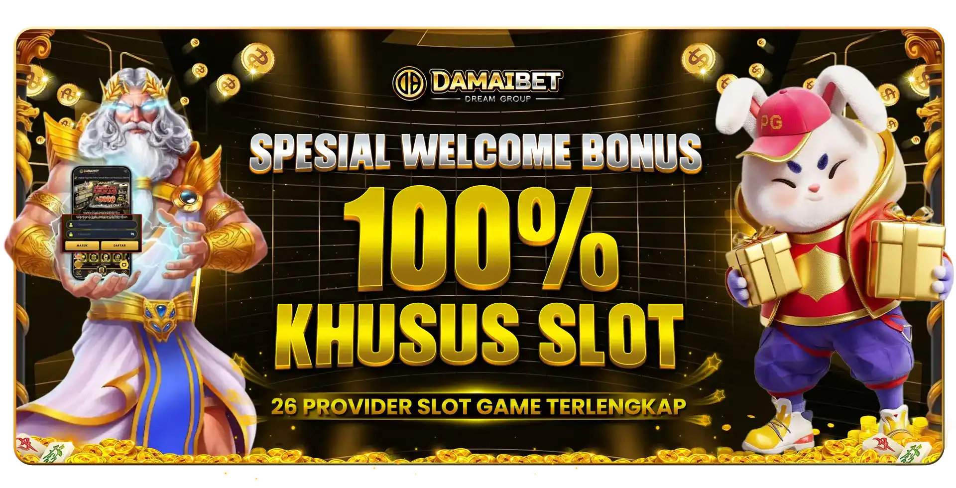 BONUS KHUSUS SLOT 100%